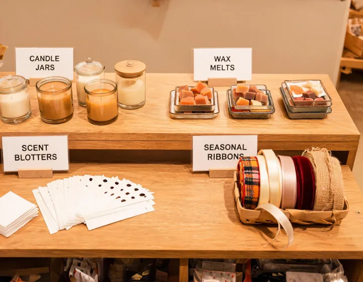 Fragrance planning table