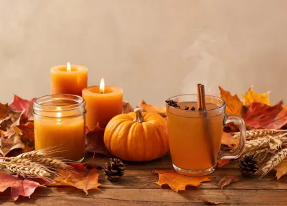 Harvest table fragrance set